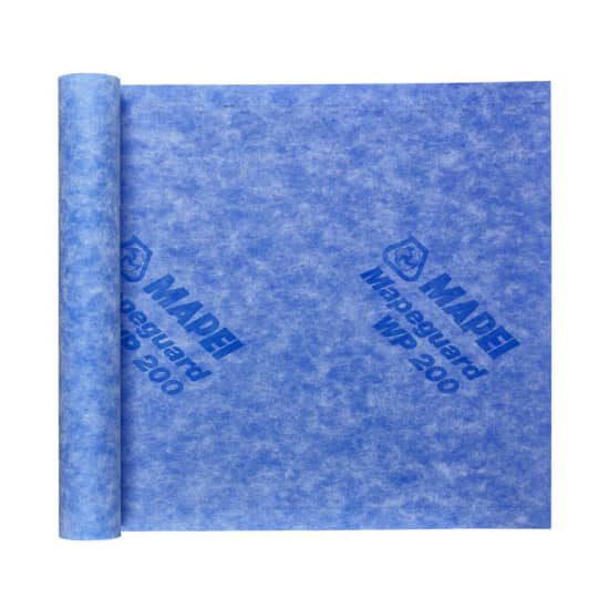 WP200 mapei Mapeguard waterproofing & anti Fracture membrane flexible, thin-layer, waterproof isolating sheet of non-woven polypropylene fabric