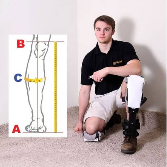 ProKnee Model 0714 Knee Pads Sizing Chart