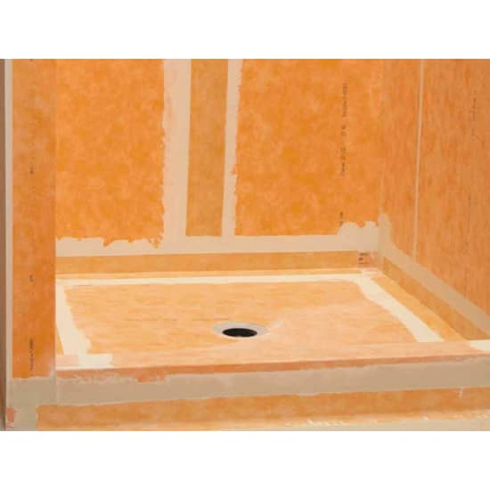 KERDI Waterproof Membrane In Shower