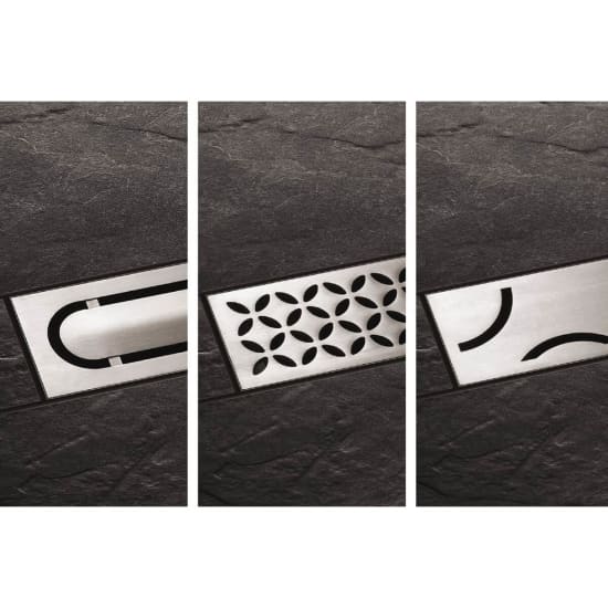 Schluter KERDI-LINE-STYLE Linear Drain Grates