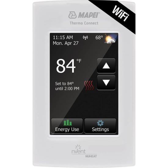 Mapeheat Thermo Connect WiFi Programmable Floor-Heating Thermostat