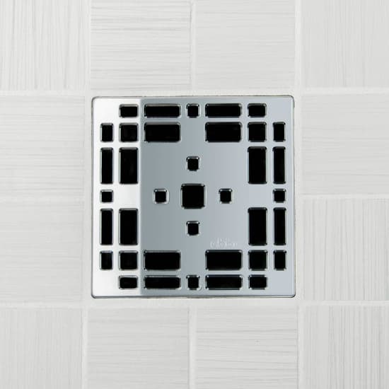 TREND - Polished Chrome - Unique Drain Cover - Ebbe America