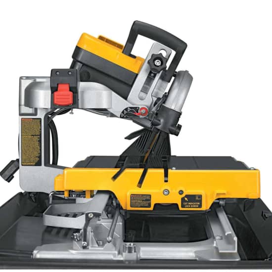 Dewalt Tile Saw 22.5 degree cut