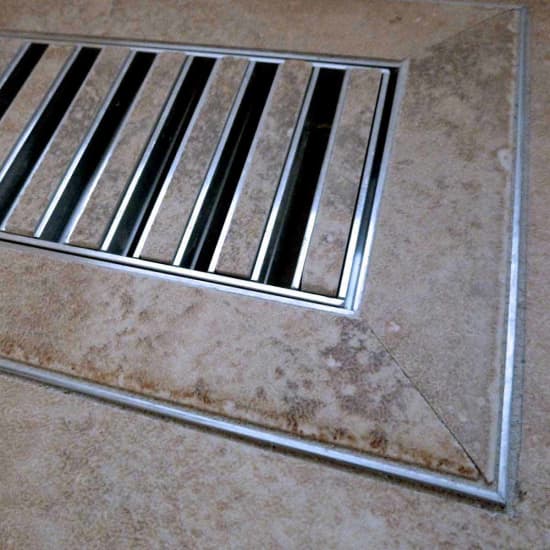 Chameleon Tile-In Floor Vent Registers