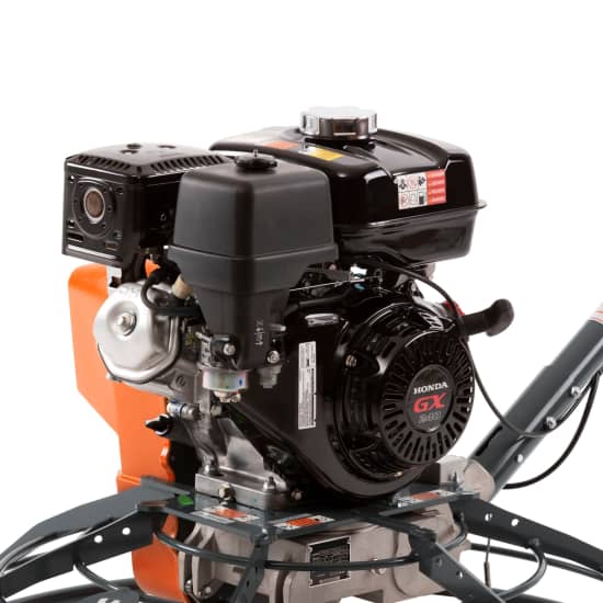 970465504 Husqvarna CT 36-8A Walk Behind Trowel Honda GX 240 air cooled single cylinder 4 cycle gasoline engine