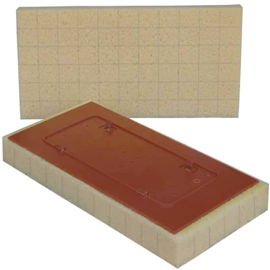 Raimondi Slitted Yellow Grout Sponge