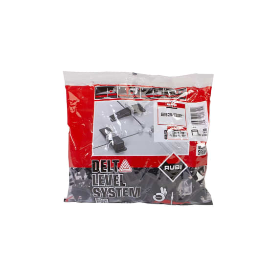 Rubi Delta Leveling System 3/32 inch Clips bag