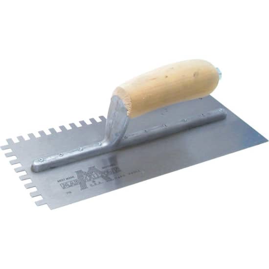 Marshalltown Square Notched Trowel