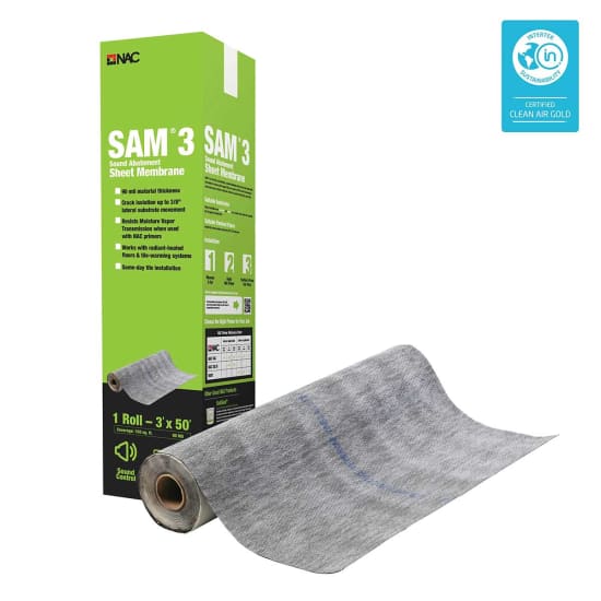 NAC SAM 3 Sound & Crack Isolation Membrane