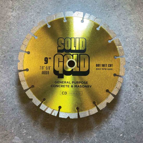 CD Products 9" Masonry Blade