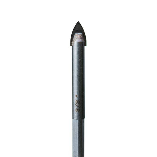 PorcelainPlus Speedbit is a tungsten carbide-tipped, spear point glass /tile drill bit for drilling through porcelain, glass