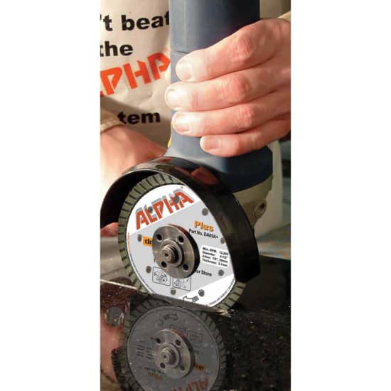 alpha plus dry cutting blade grinder