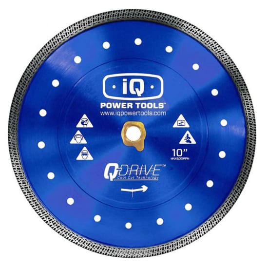 TLD10-006P-QD-MB1 IQ Power Tools 10" Soft Materials blade