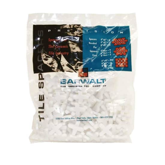 Barwalt Precision T Spacers Bags ceramic tile spacer