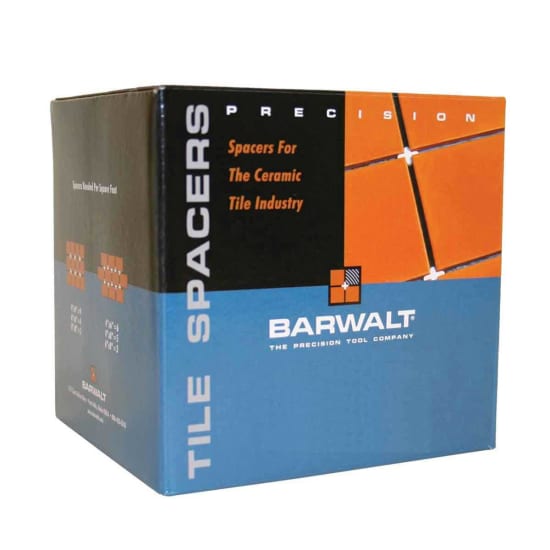 barwalt Precision Brand original rubber flex spacers that ensure the professional tile setter an accurate installation every time