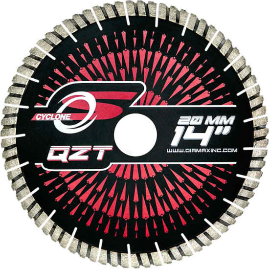 diamax cyclone, quartzite blade, bridge saw cutting disc, wet use blade