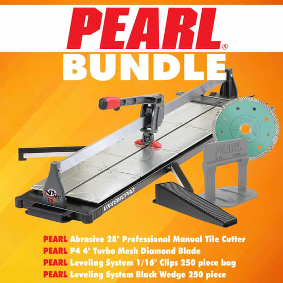 Pearl Abrasive VXMCPRO Tile Cutters: Precision & Durability