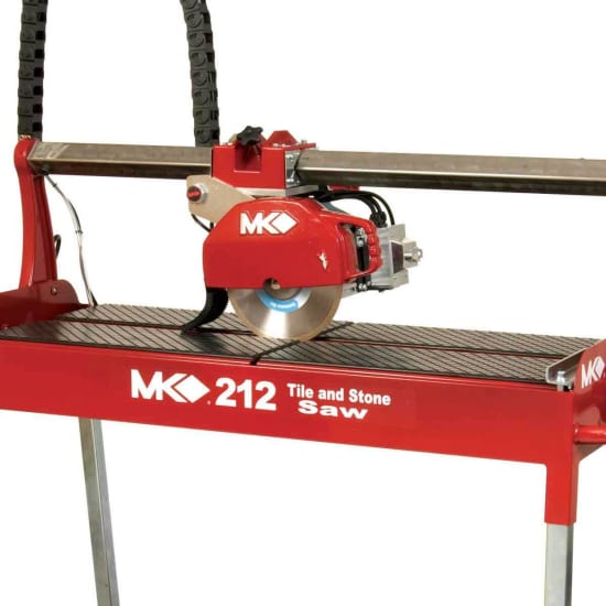 mk 212 wet tile saw side