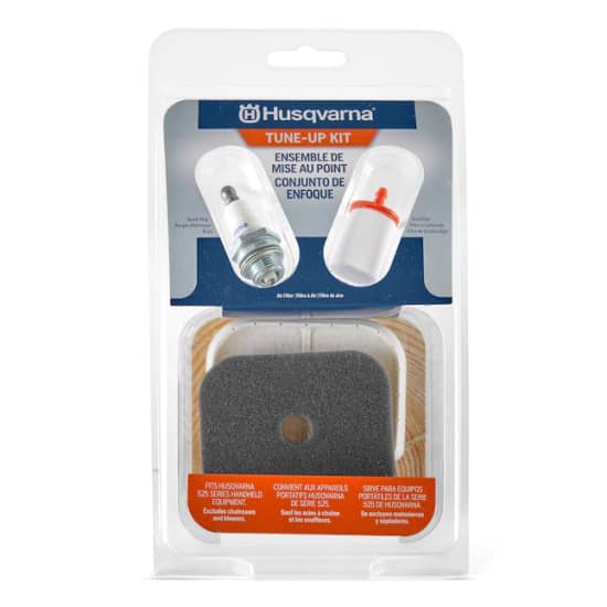 husqvarna Tune-Up Kit for 525 Chainsaws, spark plug, fuel filter replacement, air filter maintenance kit, 599334001