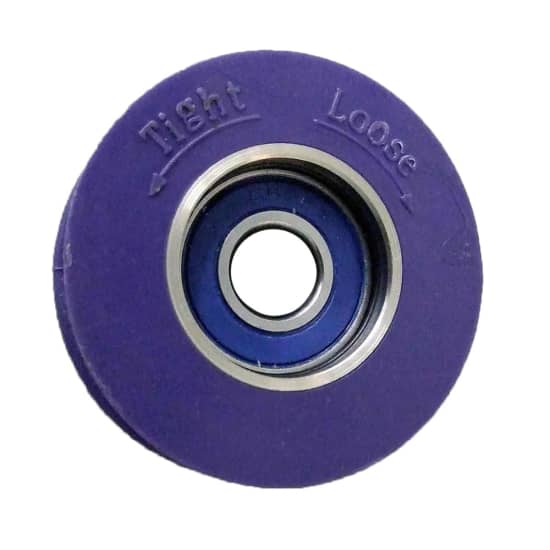 gryphon zephyr, purple pulley with bearing, complete wheel assembly ring saw