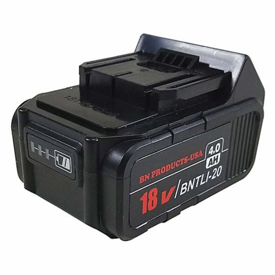 replacement lithium ion battery 18v for bnt tiger tier machine