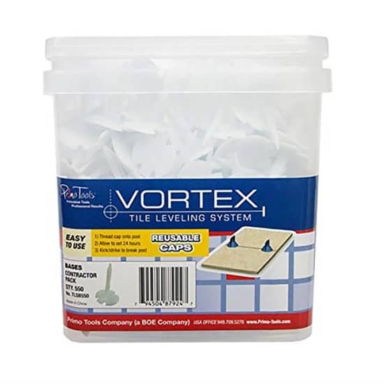 Primo Tools - Vortex Leveling System - 1/16" Base - Bucket