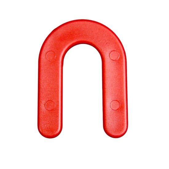 SHIM-18B - Primo Tools - Red Horseshoe Shims - 1000 per Tub