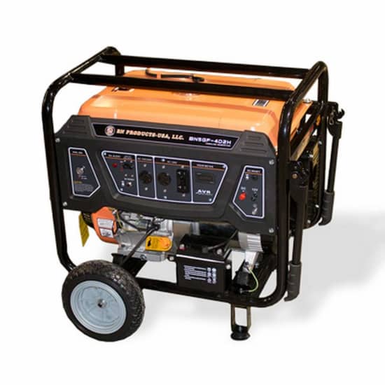 bn products, bng5000 5000 watts, gas generator, generador de gasolina portatil