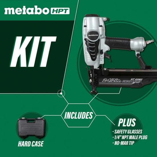 Metabo HPT 2 1/2" Nailer kit
