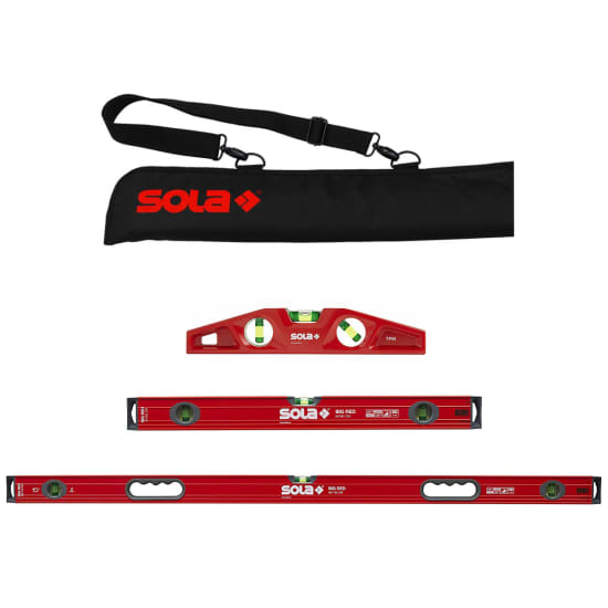 sola levels, aluminum 24 inches level, Horizontal and vertical measurement, LSBMASONSET, torpedo level