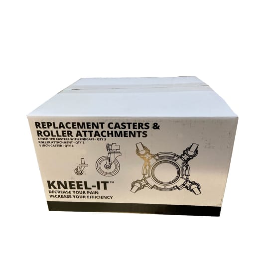 Kneel it caster replacement kit box