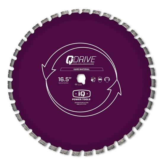 16.5" Hard Material Diamond Blade MASQX16-125-QD-HM3