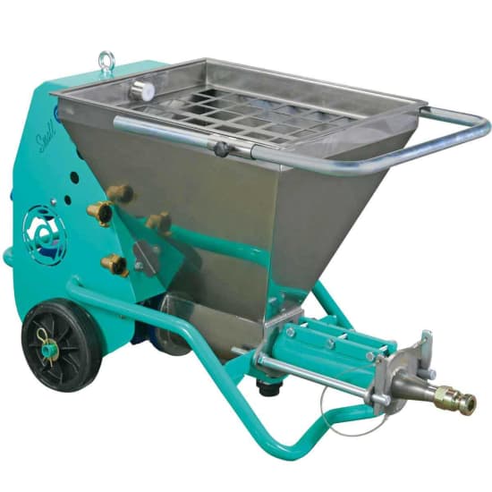 Imer Small 50 Spraying Machine 12.5 Hopper Capacity