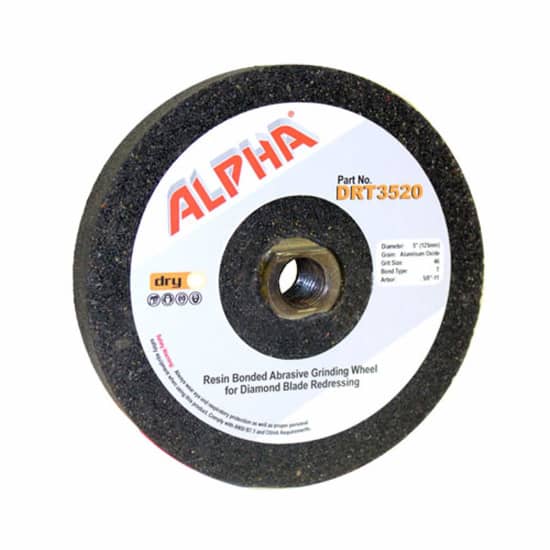 Alpha Tools 5" Grinding Wheel for Redressing Tool 3 pack, angle grinder redressing, grinder dressing stone