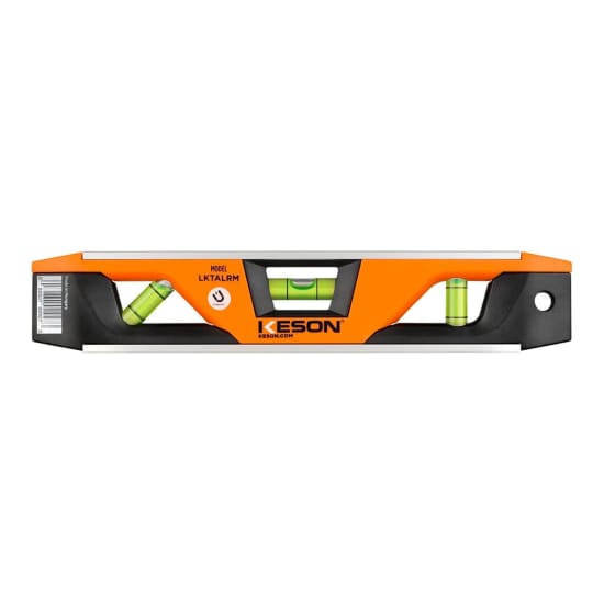 Keson 9" Magnetic V-Grove ABS Torpedo Level, levels tools, bubble levels, torpedo levels, spirit level