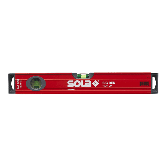 Sola Big Red Box Beam Levels, 16 inches level, LSB16