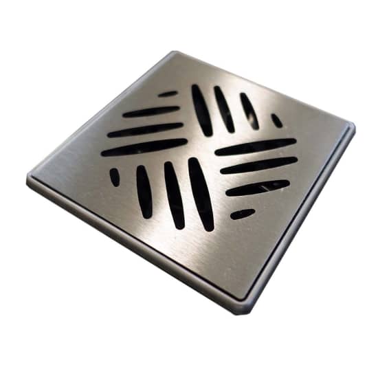 GoBoard Drain Grate Polished Chrome