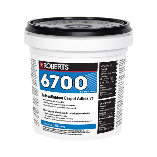 ROBERTS 1 Gal. Carpet Floor Adhesive 3095-1 - The Home Depot