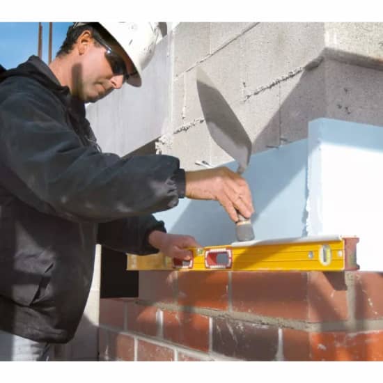 brick level, level for blocks, level with striking shield, trowel stabila level