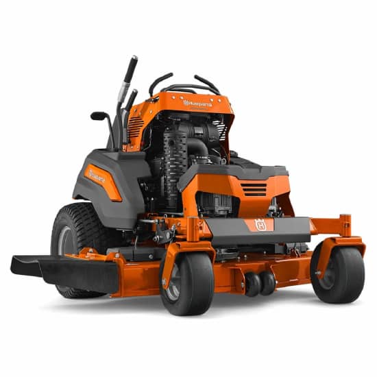 Husqvarna 54" V554 Stand-On Lawn Mower with 24.5HP Kawasaki FX Series V-Twin, 7-gauge fabricated deck and electric clutch