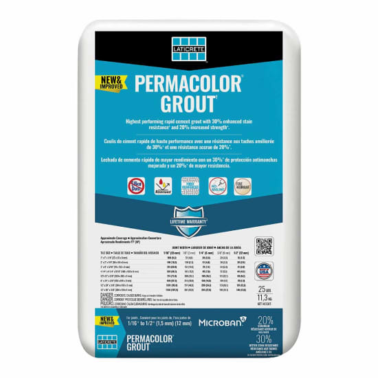 Laticrete New Permacolor Grout