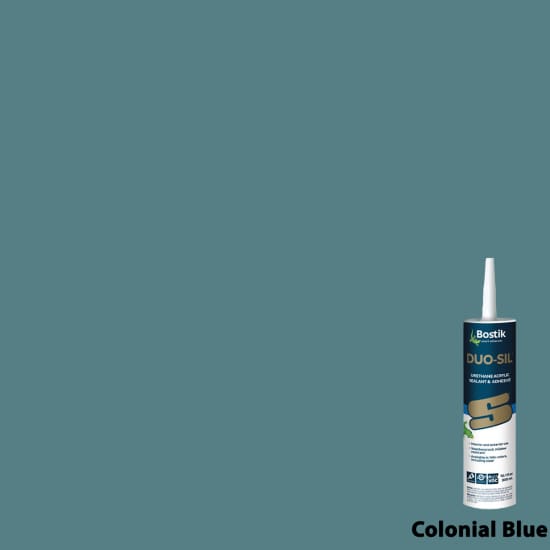 Bostik DUO-SIL Urethane Acrylic Sealant & Adhesive colonial blue 10.1 oz