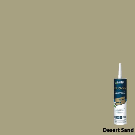 Bostik DUO-SIL Urethane Acrylic Sealant & Adhesive desert sand 10.1 oz