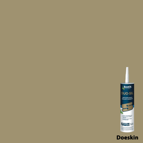 Bostik DUO-SIL Urethane Acrylic Sealant & Adhesive doeskin 10.1 oz