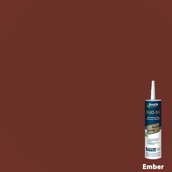 Bostik DUO-SIL Urethane Acrylic Sealant & Adhesive 10.1 oz Ember