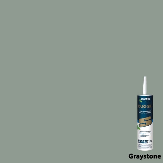 Bostik DUO-SIL Urethane Acrylic Sealant & Adhesive graystone10.1 oz