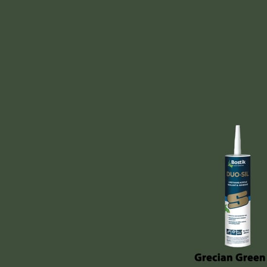 Bostik DUO-SIL Urethane Acrylic Sealant & Adhesive grecian green 10.1 oz
