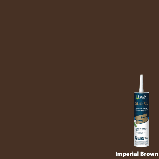 Bostik DUO-SIL Urethane Acrylic Sealant & Adhesive imperial brown 10.1 oz