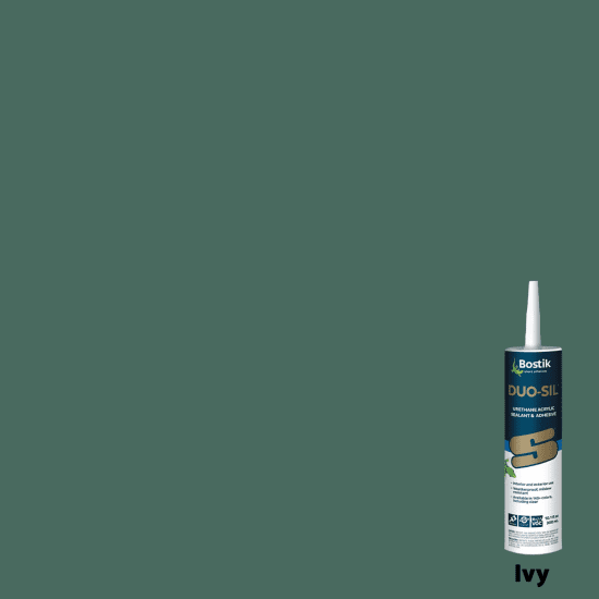 Bostik DUO-SIL Urethane Acrylic Sealant & Adhesive 10.1 oz ivy