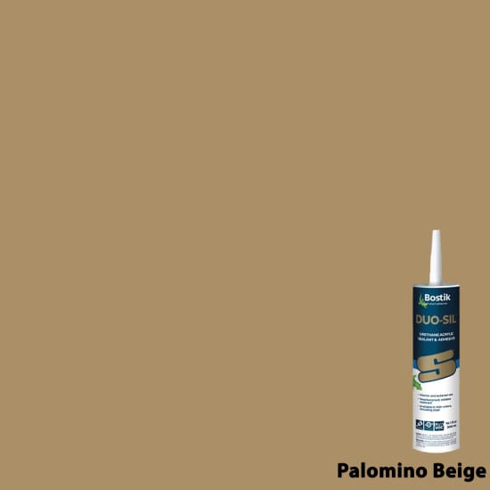 Bostik DUO-SIL Urethane Acrylic Sealant & Adhesive palomino beige 10.1 oz